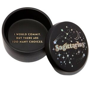 Zodiac Trinket Keepsake Box - Sagittarius - NWT